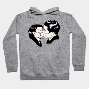 covid kiss Hoodie